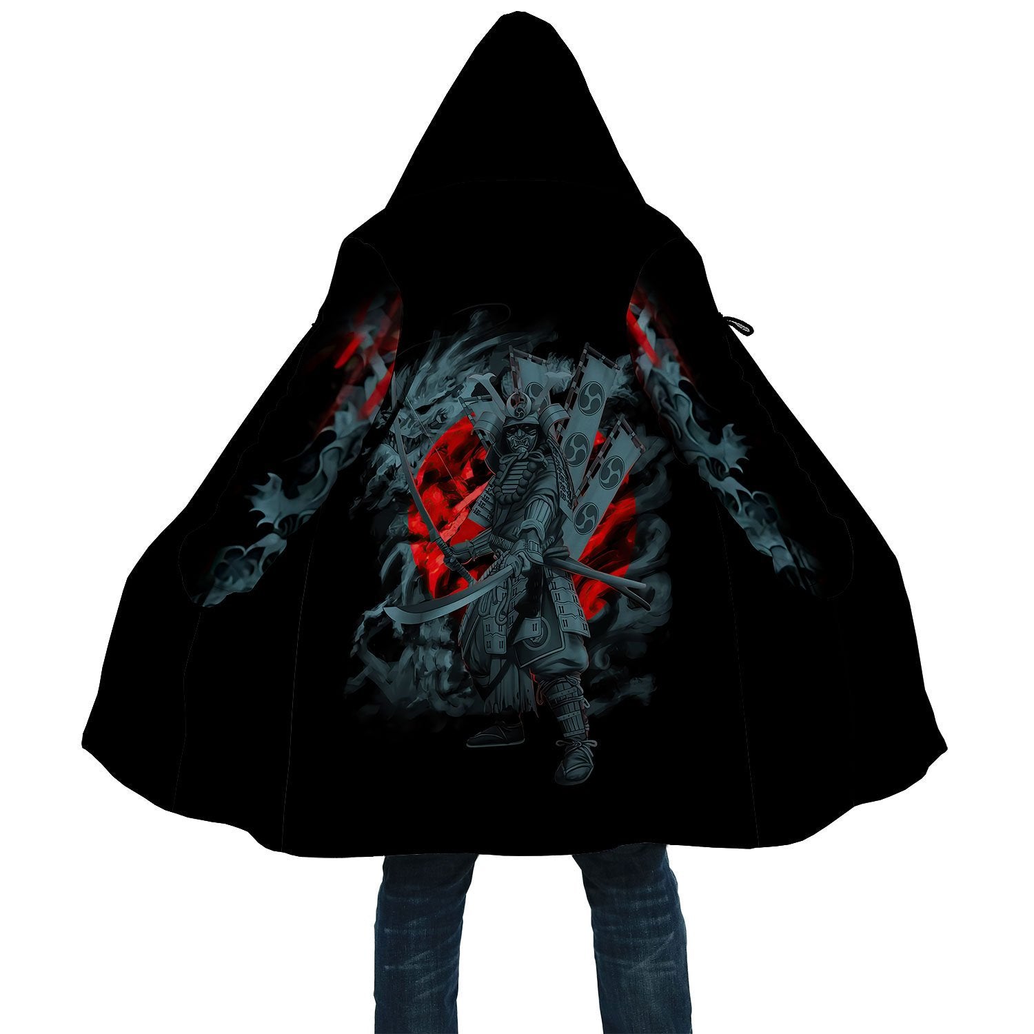 Hooded cloak17