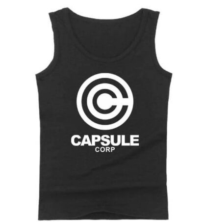 Dragon Capsule Workout Tanks Black - Superhero Gym Gear