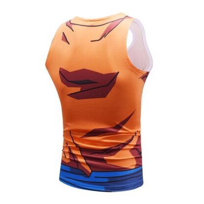 Dragon Workout Tank Orange - FitKing