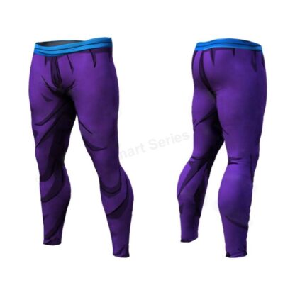 Dragon Warrior Purple Men's Leggings - FitKing