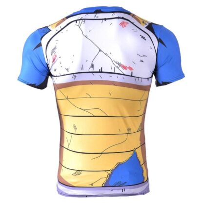 Dragon Battle Ravaged Compression Shirt Men's Short Sleeve - FitKing