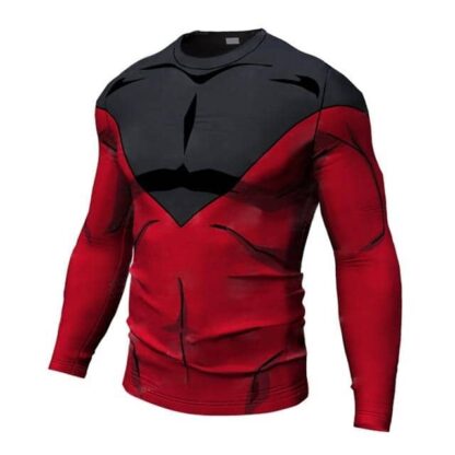 Dragon Red and Black Long Sleeve - FitKing