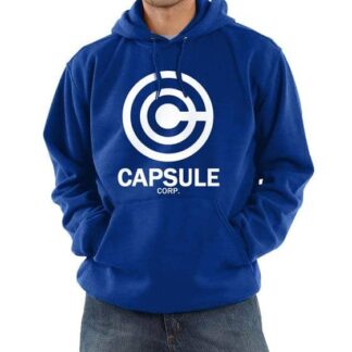 Dragon Capsule Hoodie Blue White - FitKing