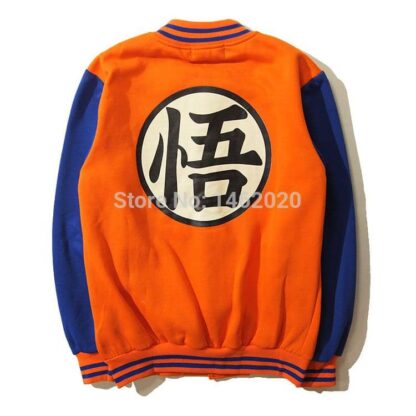 Dragon Orange Baseball Jacket Version 2 - FitKing