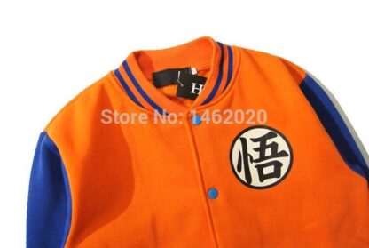 Dragon Orange Baseball Jacket Version 2 - FitKing