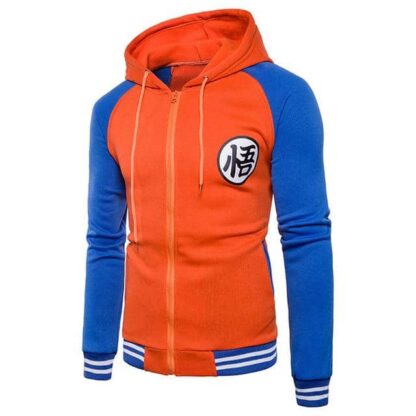 Dragon Warrior Orange Hoodie - FitKing