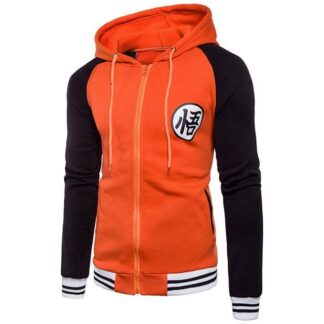 Dragon Warrior Orange Hoodie - FitKing