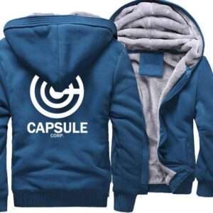 Dragon Thick Winter Capsule Hoodie Blue