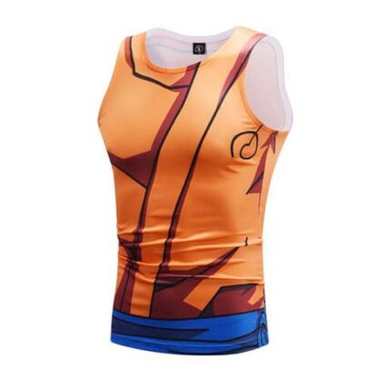 Dragon Workout Tank Orange - FitKing