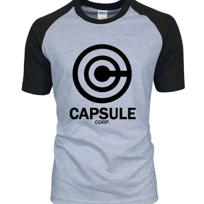 Dragon Capsule Fitted Shirt Black and Gray - Superhero Gym Gear