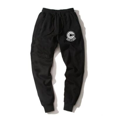 Dragon Capsule Joggers Black Workout Pants - FitKing