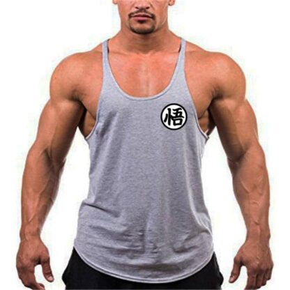 Dragon Simple Workout Tank Gray - Superhero Gym Gear