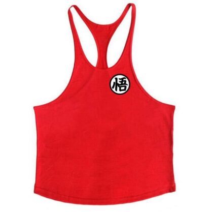 Dragon Simple Workout Tank Red - Superhero Gym Gear