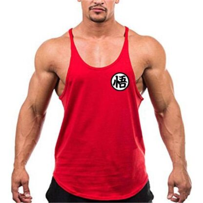 Dragon Simple Workout Tank Red - Superhero Gym Gear