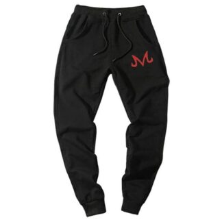 Majin Demon Joggers Black Red - Superhero Gym Gear