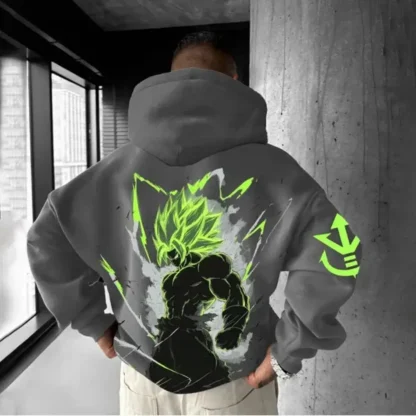 Ultimate Dragon Z Power Level Hoodies - Image 3